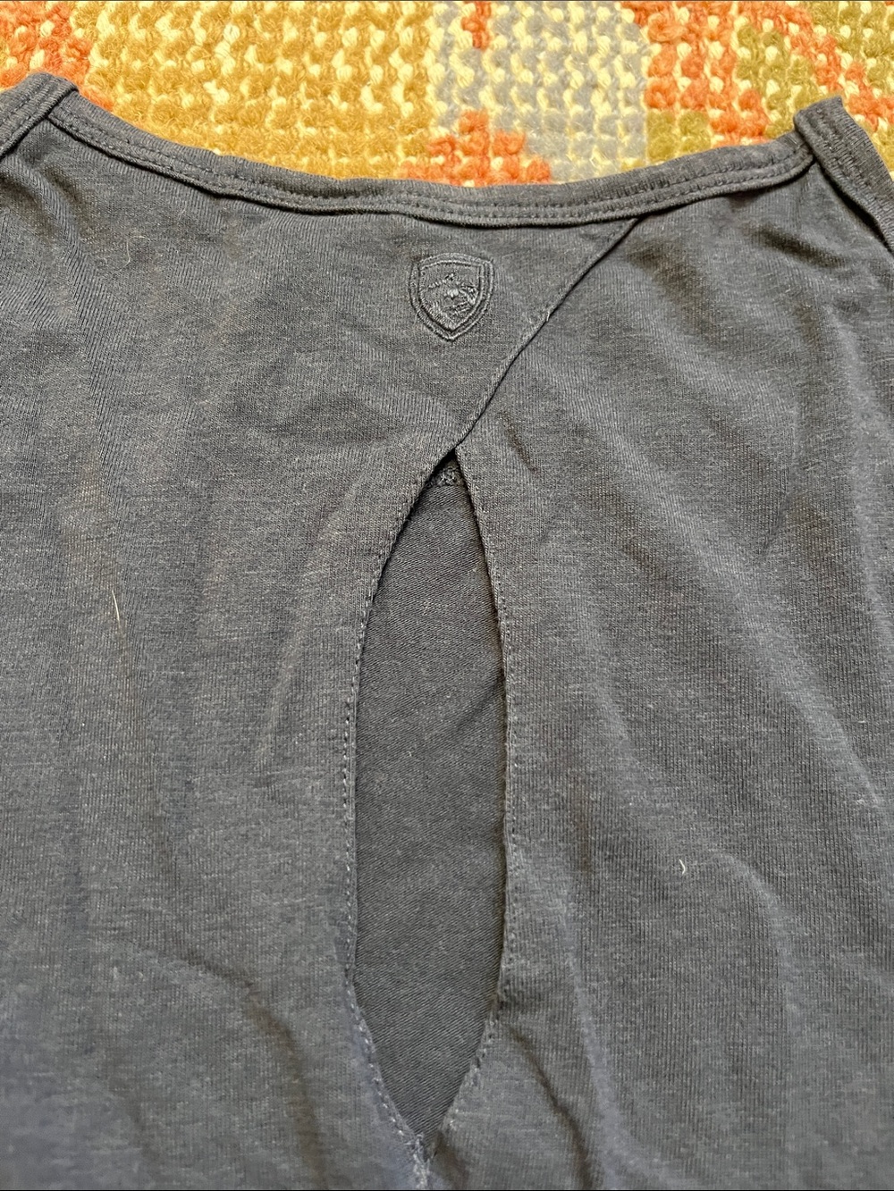 KÜHL Kandid Tank Performance Dress Navy Size Large EUC - Picture 7 of 7